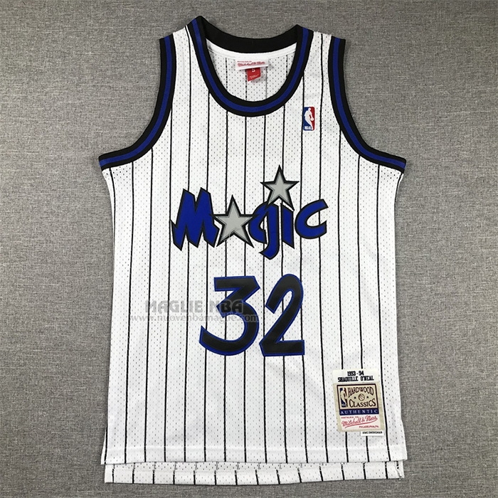 Maglia
 NO 32 Bambino
 Orlando Magic Mitchell & Ness 1993-94 Bianco
 Shaquille O'Neal